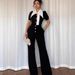 Women's Clothing Personality Line Stitching Sleeveless Sports Fitness Jumpsuit_ecoleips.com