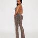Women's Clothing Women's Stylish Sexy Darling Neck Leopard Print Backless Bodysuit Hot Selling Fashion Jumpsuits Rompers_ecoleips.com
