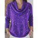 New Cross-border Casual Loose-fitting Sweater For Autumn Winter, European And American Style Sweatshirt, Foreign Trade_ecoleips.com