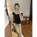 ng2510292 Summer New High-End Design Cross-Shoulder Short-Sleeve T-Shirt 2026 Spring Slim-Fit Off-Shoulder Women's Top_ecoleips.com