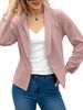 2025s Women's 2025 Autumn Fashion Coat Double Layered Flip Collar Small Suit_ecoleips.com