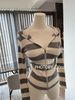 Korean Dongdaemun Hooded Knitted Sports Sweater Jacket Slim Fit Cover up Women's Top in Stock for Fall/Winter_ecoleips.com