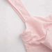 Women's Pink Bow Tie Bandeau Slim Fit Camisole Top ZT6837 Sweet Style Bandeau Vest Tank Tops & Camis_ecoleips.com