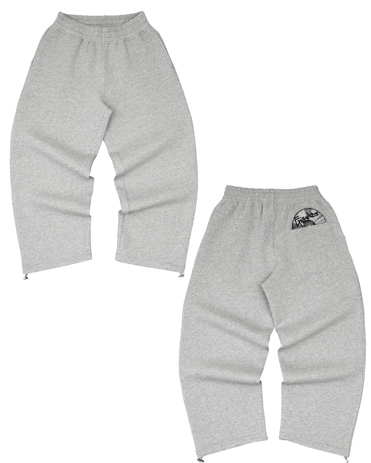 Women's Personalized CD Print Design Sweatshirt Pullover Hoodie with Sweatpants Street Trend Wholesale Suit_ecoleips.com