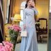 European And American 2025 Spring New Handmade Diamond-Embellished Ribbon Design Long-Sleeve_ecoleips.com