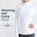 Women's Slim-Fit Yoga Jacket - Breathable Long Sleeve Workout Top For Running, Gym & Outdoor Activities | Lightweight Stretchable Fabric_ecoleips.com