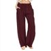Suitable For All Seasons 2025 Plus Size Women's Loose Linen Casual Wide-Leg Pants_ecoleips.com