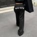 Women's Clothing Hooded Zipper Sweatshirt Elastic Waist Loose Casual Straight Pants Two Piece Suit_ecoleips.com