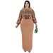 Women's Clothing Plus Size Women's Long Sleeved Sequined Dress Long Sleeve For Formal & Casual For Women_ecoleips.com