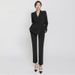girl Girl 2022 Spring And Autumn New Trendy Women's Suit Set Elegant Korean Style Professional OL Interview Formal Waist-Cinching_ecoleips.com