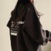 Korean Style Women's Oversized Fleece Lined Hoodies plus Size Loose Trendy American Style Spring Autumn Winter Goddess Sweatshirts_ecoleips.com