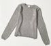 girl Japanese Sweate Elegant Minimalist Style Soft Vesatile Slimming And Bightening Round Neck Knitted Long Sleeve_ecoleips.com