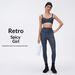 Faux Denim Yoga Bra, Fitness Sports Underwear, Women's Breathable Backless Pilates Yoga Camisole Top D26063_ecoleips.com
