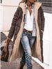 girl Cross-Border Independent Station Women's Thickened Jacket One-Piece Hooded Furry Long Cotton Coat For Women_ecoleips.com
