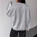 AD706 European And American Cross-border Autumn New Casual Comfortable Loose Fashion Versatile Long-sleeve Round-neck_ecoleips.com