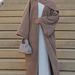 "Heavyweight Winter Cardigan – Long Sleeve Maxi Coatigan With Princess Sleeves & Bead Embellishments (M-L)"_ecoleips.com