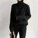 Classic Crewneck Sweater For Women – Versatile Solid Color Knit Top (XS-XXL, Navy Blue/Olive Green)_ecoleips.com