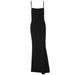2025 Summer INS Cross-Border New Sexy Backless Strap Long Solid Color Slim Fit Dress For Women_ecoleips.com