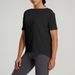 Women's Clothing Yoga Clothes Loose Breathable Sports Short Sleeved T Shirt Cover Up Running Fitness Tops_ecoleips.com