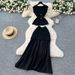 Women's Clothing Summer Fashion Set For Women Elegant Knitted Vest Top And Sheer Skirt Style Clothing Trendy Outfit_ecoleips.com