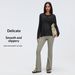 Women's Yoga Wear, Spring/Summer, Loose Fitting, Slimming, Long Sleeved Sports Cover Up, Lightweight, Quick Drying Fitness T Shirt Top D26101_ecoleips.com