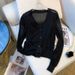 Women's Clothing Summer Style Women's Cardigan Sun Protection Ice Silk Knitted Thin Top Long Sleeve For Formal & Casual_ecoleips.com