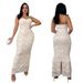 Women's Clothing Sexy Dress Lace Suspender Long Skirt_ecoleips.com