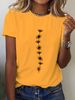 Summer European And American Cross-border Foreign Trade Wholesale T-shirts, Round-neck Casual Plus-size Loose_ecoleips.com