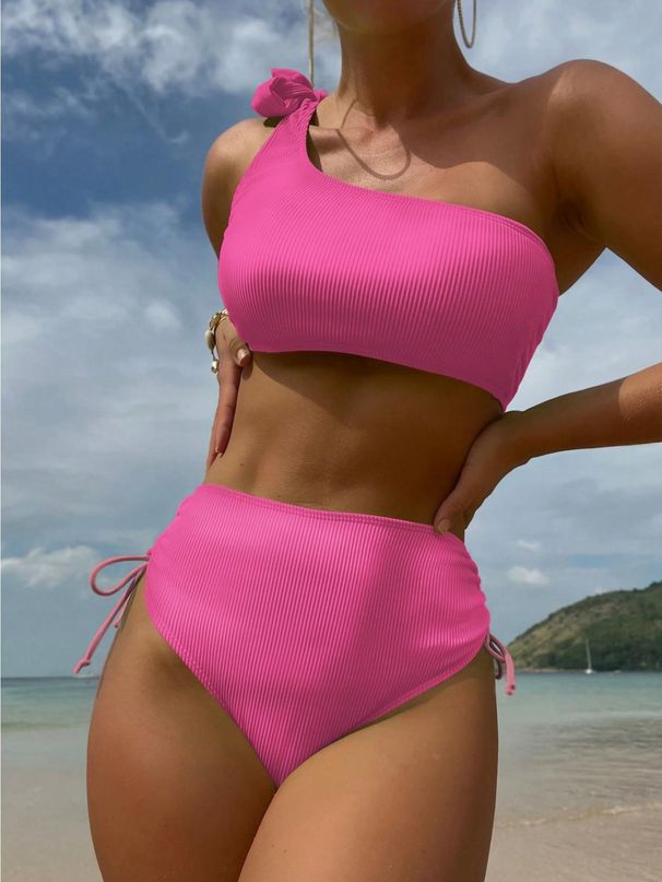 New 2026 Sexy Bikini Swimsuit for Ladies with Chest Pads European And American Style Split Design Wholesale Women's Clothing Swimwear_ecoleips.com
