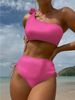 New 2026 Sexy Bikini Swimsuit for Ladies with Chest Pads European And American Style Split Design Wholesale Women's Clothing Swimwear_ecoleips.com