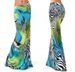 Women's High Waist Stretchy Pencil Skirt, Floral Print Long Bodycon Dress, Comfortable Polyester Spandex Slim Fit Midi Skirt For Women_ecoleips.com