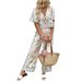 Women's Clothing New Style Elegant High Waist Printed Casual Fashion Suit_ecoleips.com