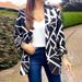 2025 Spring Autumn Fashionable Versatile Printed European And American Style Unbuttoned Blazer With Suit Collar_ecoleips.com