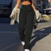 Voya 2026 Foreign Trade Women's Clothing Spring/Summer New American Workwear Style Casual High Waist Street Loose Long Pants_ecoleips.com