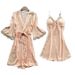 Popular Pajamas Silk Nightgowns Large Size Home Underwear Nightgowns_ecoleips.com