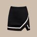 Women's Clothing Black & White One-Piece Swimsuit Sexy Ready-to-Wear Polyester_ecoleips.com