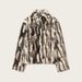 Women's Faux Fur Coat With Animal Print - Stylish Stand Collar Jacket For Casual Chic (Leopard/Cheetah Pattern)_ecoleips.com