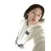 Korean Style Women's Hooded Sweatshirt Autumn Winter Heavyweight Fleece Lined Thickened Casual Printed Couple Long Sleeved Jacket_ecoleips.com