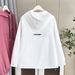 girl Girl Autumn New 100kg Loose Embroidered Hooded Jacket For Plus Size Women Casual Parka 8385_ecoleips.com