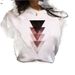 New Top With Geometric Patterns, Loose Fit, Cute Cartoon Print, Plus-size Women's Short-sleeve T-shirt_ecoleips.com