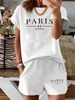 Women’s 2 Piece Outfit Set – Oversized Graphic T-Shirt And Biker Shorts Matching Set, Casual Summer Lounge Tracksuit For Daily Wear-319_ecoleips.com