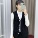 Women's Clothing Women's Slimming Denim Vest Style Short Outerwear For Spring And Autumn Versatile For Formal & Casual For Women_ecoleips.com
