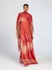 Women's Elegant Strapless Dress Style Vacation Wear With Shawl Printed Long Skirt New_ecoleips.com