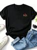 Ladies Everyday Cotton Tee, Fitted Round Neck T-Shirt, Lightweight Soft Casual Top For Daily Wear_ecoleips.com