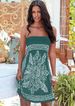 Summer Sexy Fashion New, Digital Positioning Printing Chest Wrap Dress Beach Dress Candy Color Spot_ecoleips.com