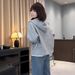 Korean-style High-end Hooded Sweatshirt Jacket For Women, Long-sleeved, 2025 Spring New Casual Versatile Age-reducing_ecoleips.com