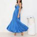 Women's Clothing Summer Vacation Sleeveless Long Dress For Women Pleated European And American Style_ecoleips.com