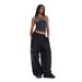 Women's Clothing Street Fashion Print Loose Wide Leg Straight Casual Trousers Sweatpants Couple Spring And Summer_ecoleips.com