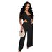 Women's Clothing Fashion Sexy Bow Casual Trousers Two Piece Suit_ecoleips.com