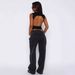 Women's Straight Leg Jeans - Classic Mid Rise Non-Stretch Denim Pants For Effortless Street Style In White/Light Blue/Black/Gray (S-XL)_ecoleips.com